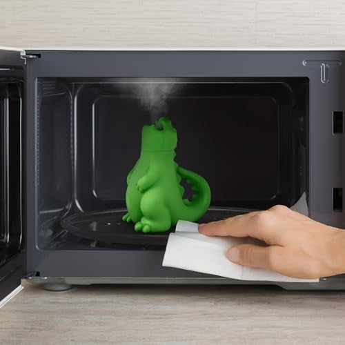 Genuine Fred DRAGON'S BREATH Microwave Steam Cleaner, BPA-Free - Product Imagery