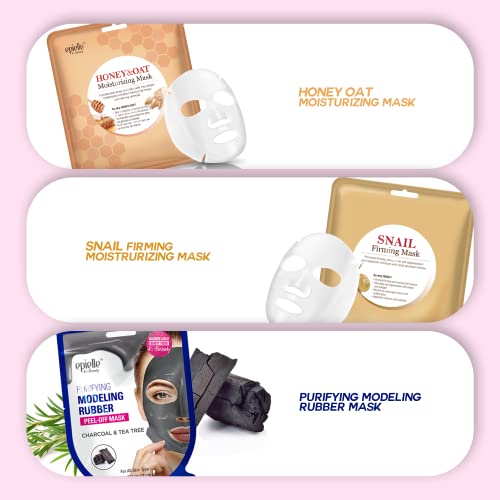 Epielle Best of K-Beauty Kit, 6 Home Spa Essentials, At-Home Spa - Product Imagery
