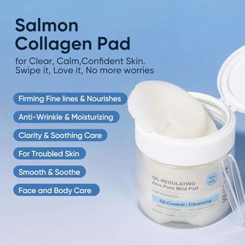 Toner Pads Zero Pore Pad Skincare, Dual-Textured Facial Pad for - Product Imagery
