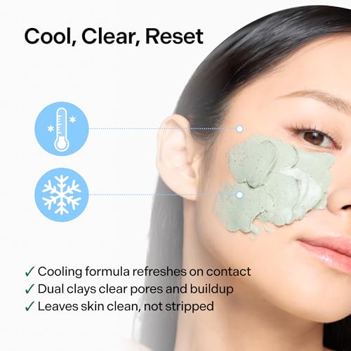 Seaweed Korean wash off Mud Mask with Bentonite & Kaolin, 200ml - Product Imagery