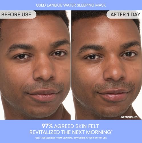 Water Sleeping Mask: Hydrating Korean Overnight Face Mask with - Product Imagery