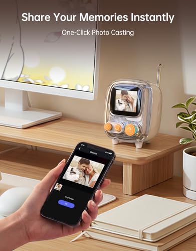 Divoom Tiivoo-2 Retro Bluetooth Speaker, FM Radio, Pixel Art - Product Imagery