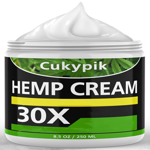 Hemp Cream 8 5oz Natural Soothing Topical Cream with Arnica - JUYIHEAL Official Imagery - 1
