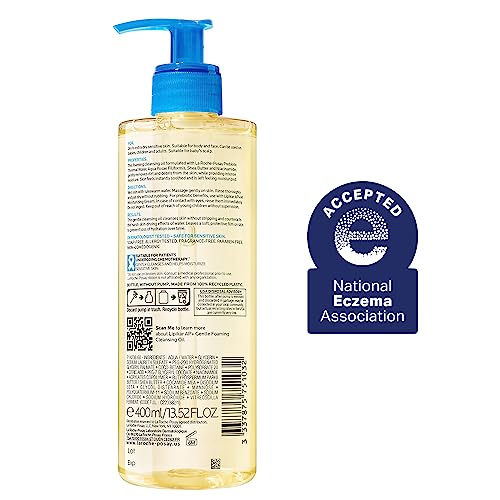 La Roche-Posay Lipikar AP+ Gentle Foaming Cleansing Oil, with - Product Imagery