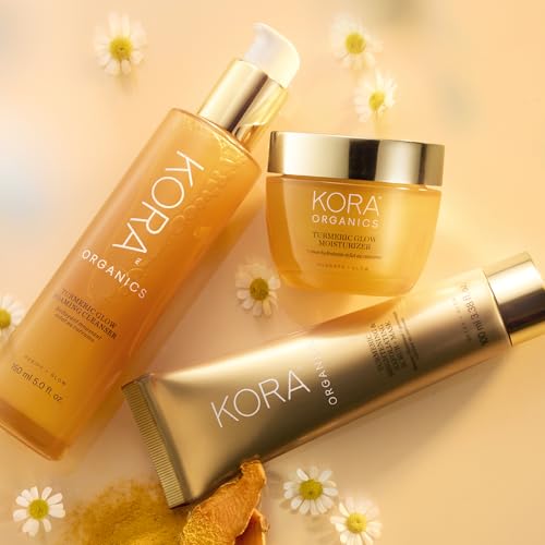 KORA Organics Turmeric Glow Foaming Facial Cleanser, Gentle - Product Imagery