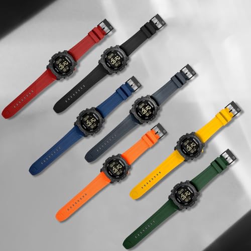 NAVIFORCE Men Sports Waterproof Digital Watches with Stopwatch - Product Imagery