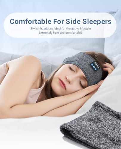 Perytong Sleep Headphones Wireless, Bluetooth Sports Headband - Product Imagery