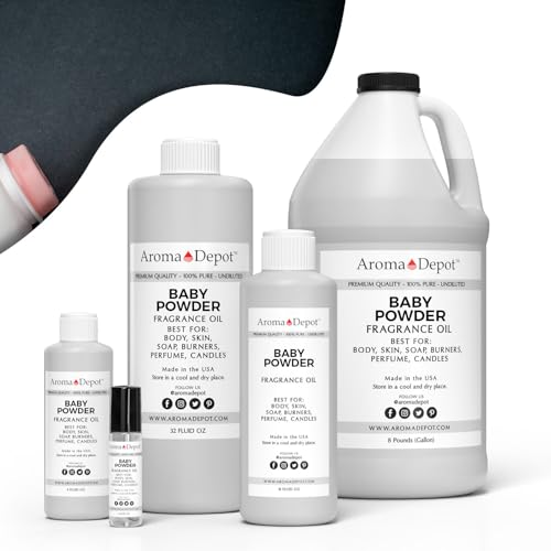 Aroma Depot Baby Powder Type Perfume/Body Oil (7 Sizes) Our - Product Imagery
