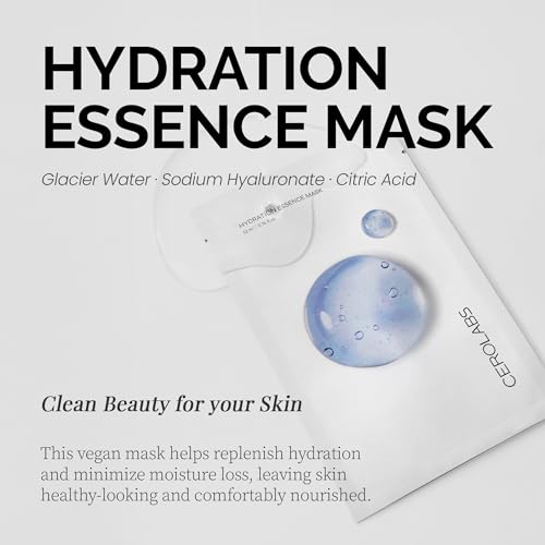 Hydration Essence Mask (1ea), Intensive Hydrating Sheet Mask for - Product Imagery