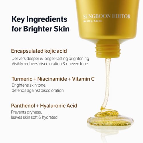 SUNGBOON EDITOR Kojic Turmeric Capsule Brightening Cleanser, - Product Imagery