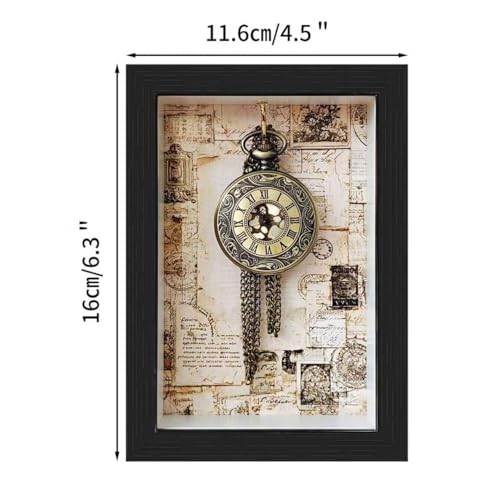 Pocket Watch Display Case,Wood Pocket Watch Box,Wall Cabinet - Product Imagery