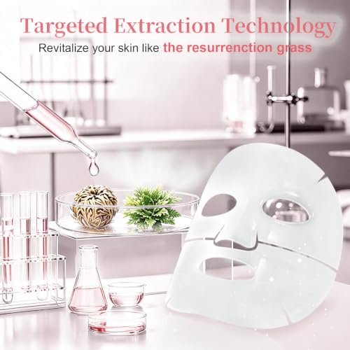 NLQ Bio-Collagen Face Mask Overnight Hydrogel Deep Mask - Glass - Product Imagery