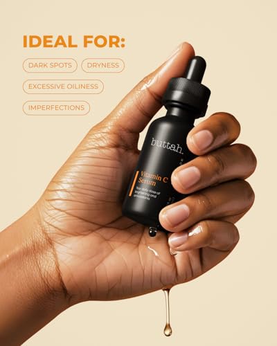 Buttah Skin 15% Vitamin C Serum 1 FL oz 30mL - For Uneven Skin - Product Imagery
