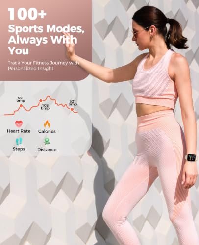Smart Watch for Women Men (Answer/Make Call), 2.02" Smartwatches - Product Imagery