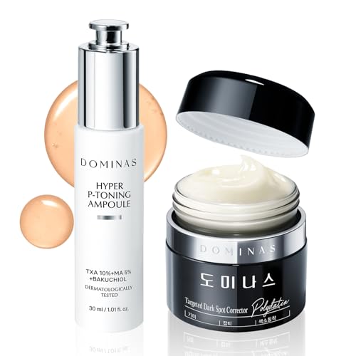 DOMINAS Dark Spot Correcting Duo - TXA Cream & Serum, Skin - Product Imagery
