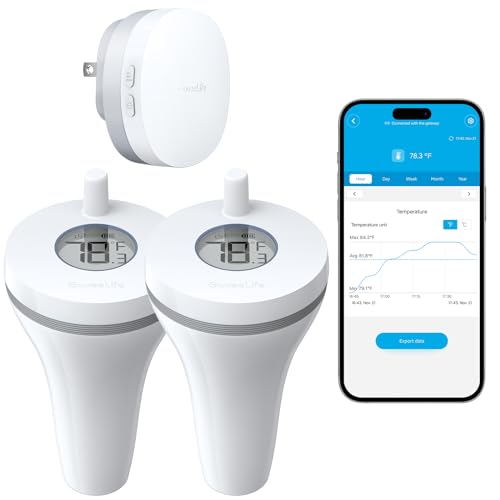 GoveeLife WiFi Pool Thermometer P1 Wireless Water - GoveeLife Official Imagery - 1