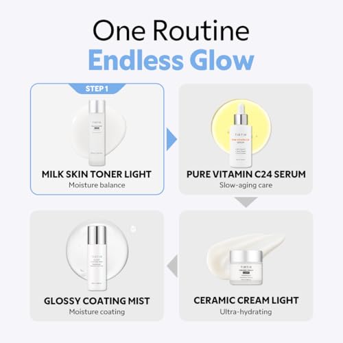 TIRTIR Milk Skin Rice Toner Light | Instant Hydration with 4% - Product Imagery