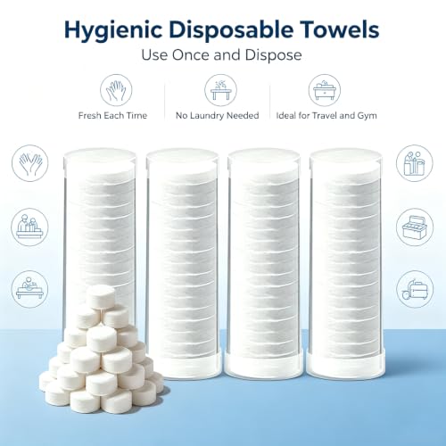Disposable face towel travel cloths Hot face towel washing face - Product Imagery