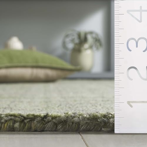 SAFAVIEH Abstract Collection Accent Rug - 4' x 6', Green, - Product Imagery