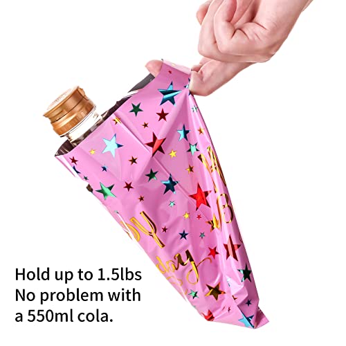 PintreeLand Happy Birthday Party Favor Bags 40 PCS, Plastic - Product Imagery