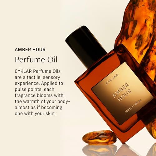 CYKLAR Perfume Oil for Skin – Amber Hour Scent – Rich & Spicy - Product Imagery