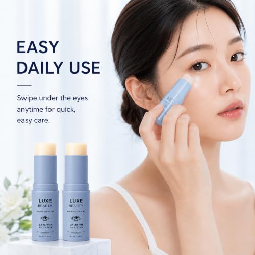 LUXE BEAUTY Under-Eye Balm Stick with PDRN & Collagen Extract, - Product Imagery