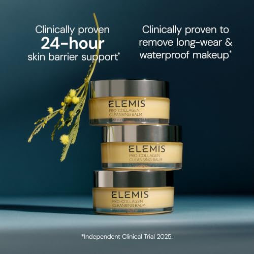 ELEMIS Pro-Collagen Cleansing Balm, 3-in-1 Facial Cleanser, 20g - Product Imagery