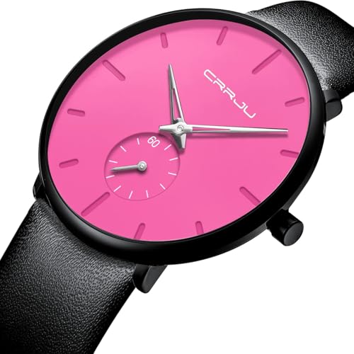 Mens Watches Ultra-Thin Minimalist Waterproof-Fashion Wrist - Product Imagery