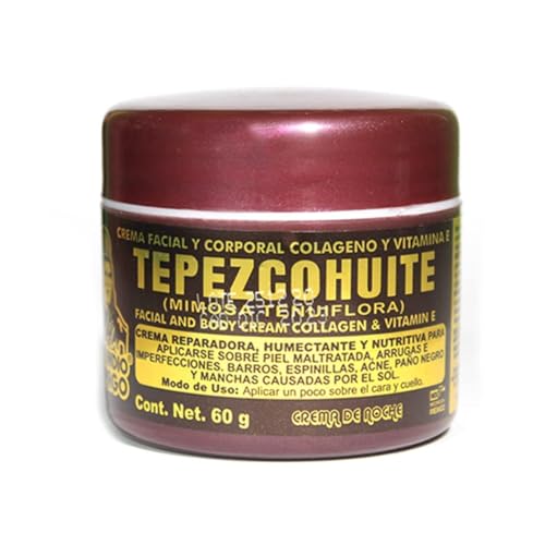 DEL INDIO PAPAGO Facial Night Skin Cream With Tepezcohuite 60g - - Product Imagery