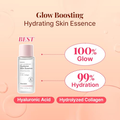Hanskin Glow Skin On the Go Kit–Brightening & Hydrating Mini - Product Imagery