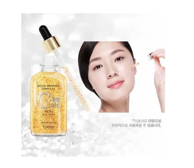 CAVIAR 24k GOLD AMPOULE Korean Beauty Product. Royal Propolis - Product Imagery