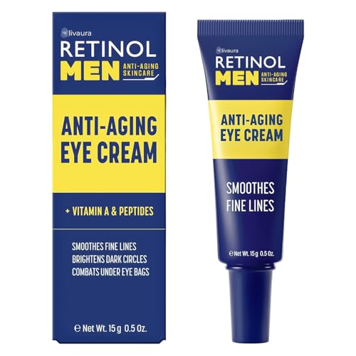 LIVAURA Retinol Eye Cream for Men - Retinol Official Imagery - 1