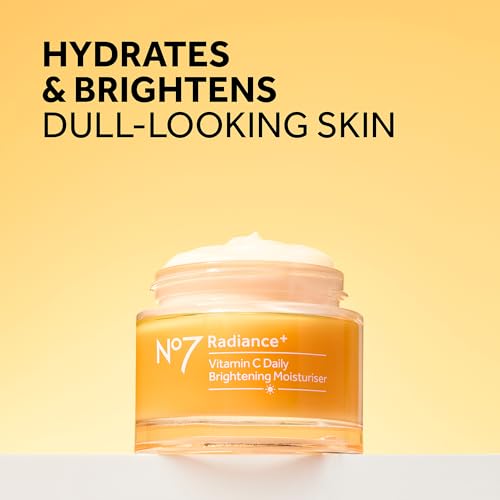 No7 Radiance+ Brightening Vitamin C Moisturizer Face Cream, 1.69 - Product Imagery