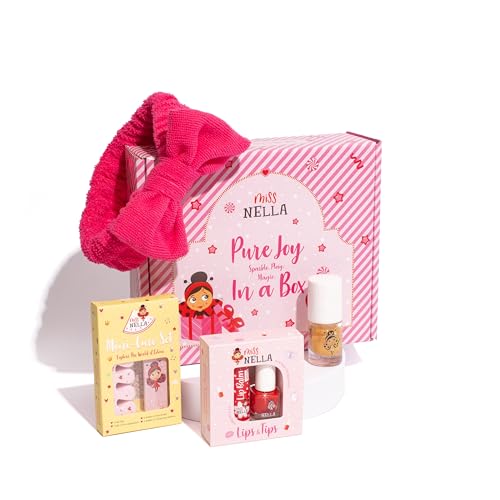 Miss Nella Pure Joy Christmas Gift Box Kids Makeup Set with - MISS NELLA Official Imagery - 1