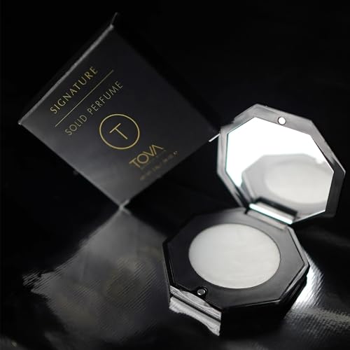 Tova Signature Solid Perfume Compact – Fresh Floral Pocket - Product Imagery