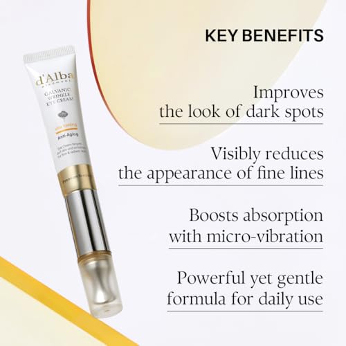 d'alba Piedmont Vita Toning Galvanic Eye Cream (0.51 fl oz) - Product Imagery