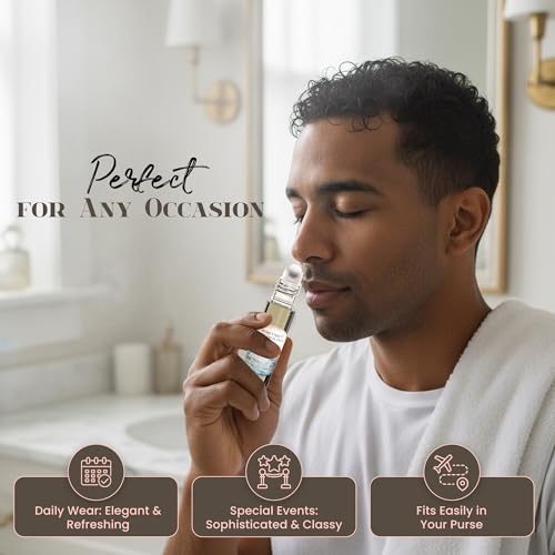 MOBETTER FRAGRANCE OILS Agua Duo Geo Men Fragrance Body Oil - Product Imagery