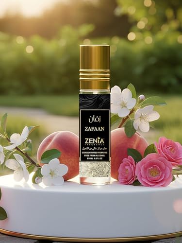 Zenia Zafaan Perfume Oil Roll-On – 6ml / 0.2oz | Long Lasting - Product Imagery