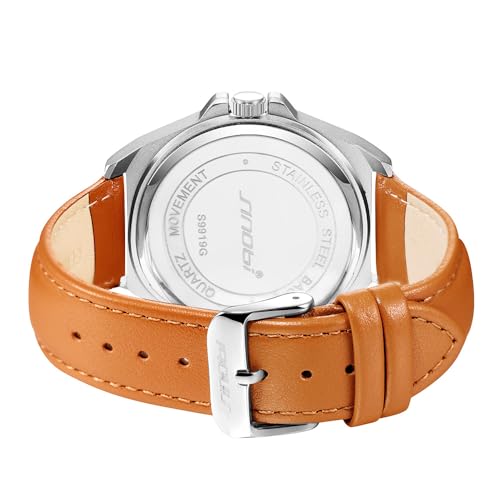 SINOBI Men’s Fashion Business Watch Analog Quartz Waterproof - Product Imagery