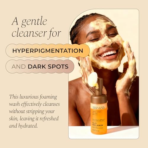 Glo Melanin Turmeric & Kojic Foaming Face Wash - 120ml - Product Imagery