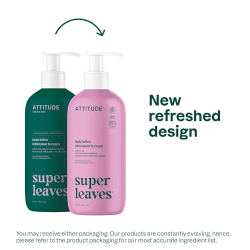ATTITUDE Body Lotion, EWG Verified Moisturizer, Vegan Skin Care - Product Imagery