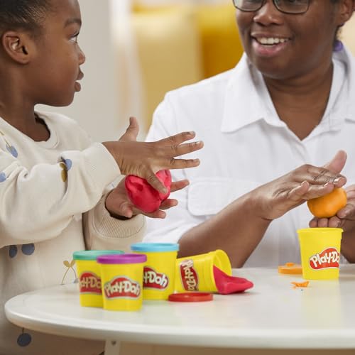 Play Doh Modeling Compound 10-Pack Case of Assorted Colors, - Product Imagery