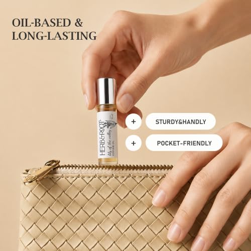 Herb & Root Lily of the Valley Perfume for Women Oil Roll On | - Product Imagery