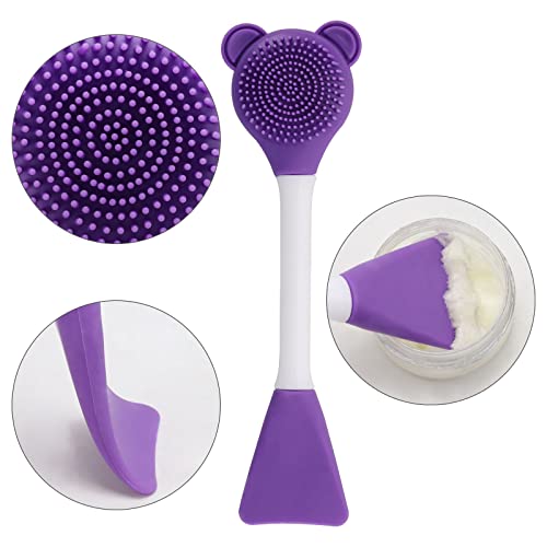 Tbestmax Manual Facial Brush Skin Cleansing Cleaner, Silicone - Product Imagery