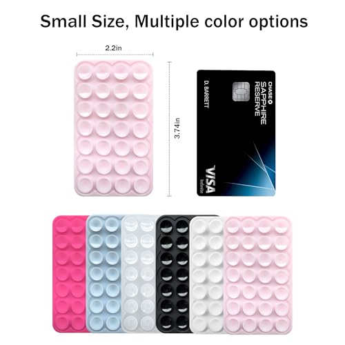 Silicone Double-Sided Suction Cup Phone Mount - - Product Imagery