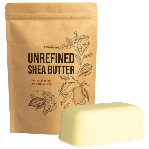 Raw Shea Butter 100 Pure Unrefined African Shea Butter 1 lb - Better Shea Butter Official Imagery - 1