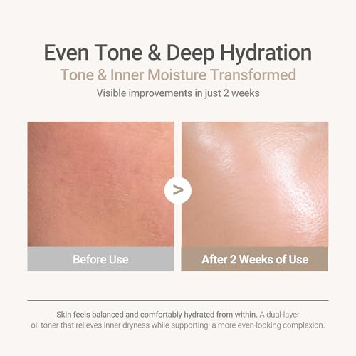 HAYEJIN RiceFila Oil Toner - Rice Bran Milky Face Toner Cream - Product Imagery