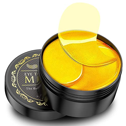 24K Gold Under Eye Patches - 60 Pack Eye Masks - Product Imagery