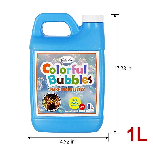 Lulu Home 33.8 OZ/1 L Concentrated Bubble Solution, Refill for - Product Imagery
