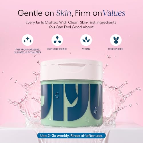 JIYU Cleansing Polish Pads - Korean Skincare for Clogged Pores, - Product Imagery